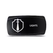 CH4X4 Rocker Switch Military Lights Symbol 5