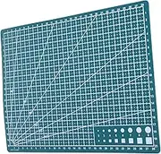 Angoily Double Sided Cutting Mat for Sewing and Crafts Durable Self Healing Rotary Cutting Board with Measurement for Art Projects and DIY Creations