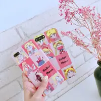 在飛比找蝦皮購物優惠-Iphone各款美少女戰士卡通少女拼圖掛繩韓國普普風手機殼6