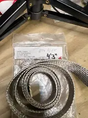1.5" 38.1mm ArmorLite Nickel Clad Stainless Steel Braided Shielding 4 ft