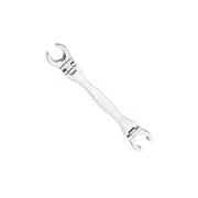 SP Tools 3/8 x 7/16" Flare Nut Flexhead Spanners - SAE Chrome Vanadium Steel