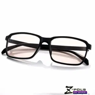 視鼎Z-POLS 獨特個性設計亮黑 專業抗藍光眼鏡