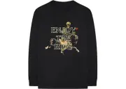 Size XL - Travis Scott Astroworld Enjoy The Ride L/S Tee Black Tee Black