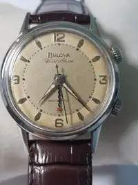 在飛比找Yahoo!奇摩拍賣優惠-BULOVA 寶路華 手上鍊響鈴古董錶