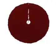C20 122CM Knitted Christmas Tree Bottom Christmas Apron Christmas Scene Arrangement Yarn Spider-shaped Tree Skirt