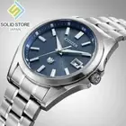 The CITIZEN AQ4091-56M Titanium Eco-Drive Solar Watch Indigo dye Washi Dial 40mm