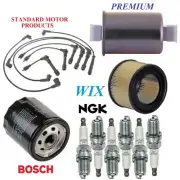 Tune Up Kit Filters Wire Spark Plugs For CHEVROLET CORSICA V6 2.8L 1987-1988