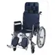 【海夫健康生活館】安愛 機械式輪椅(未滅菌) 康復 躺式五代電鍍輪椅18吋