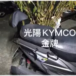 光陽 KYMCO 金牌 雙座墊 載貨版 雙坐墊 後靠背 機車後靠背