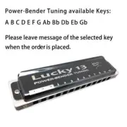 EASTTOP Lucky 13 Bass Plus Blues Harmonica 13 Holes Diatonic Harp Harmonica New