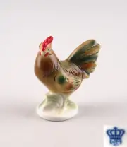 9942151-ds Porcelain Figurine Chicken Wagner & Apel Hen H9cm