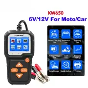 Car Moto Battery Tester 6V 12V Auto Battery Analyzer Cranking Charging Test Tool
