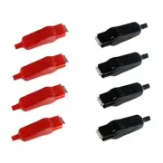 20A Insulated Alligator Clips Electric Circuit Test Testing Crocodile Clamps