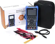 Oscilloscope HDS120 Digital Oscilloscope Multimeter 2-in-1 20000 Counts True RMS Tester 1MHz 5MS/s Automatic Range 2600mAh Lithium Battery 2.8-inch IPS Screen Full Keypad Operation Form Automatic