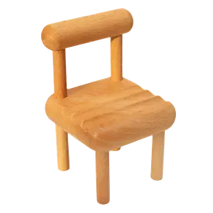 小椅子手機支架 可愛創意桌面擺件實木板凳 工位神器機架木凳子架 趴趴貓咪哈嘍柯基 (9.8折)