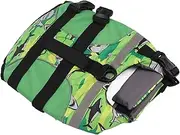 Dog Life Vest Ergonomic Dog Life Vest Adjustable Easy to Carry D-Ring Hook Reflective Swimming (L)