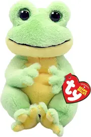 TY Beanie Bellies Snapper Green Frog 8" Beanie Baby - New, With Tags