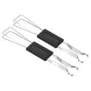 Keycap Puller Switch Remover DIY Fixing Tool for Mechanical Keyboard, Black 2pcs