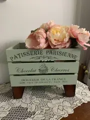 Farmhouse / French Country / Footed Riser Box One Of A Kind