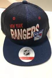New York Rangers Youth Denim Snapback Adjustable Hat