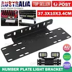 NUMBER PLATE HOLDER MOUNT BRACKET CAR LED DRIVING LIGHT BAR SPOT LICENCE