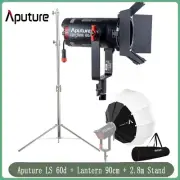 Aputure LS 60d LED Video Light 60W 5600k Daylight + Lantern 90cm + 2.8M Stand