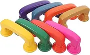 HOMSFOU 8pcs Educational Reading Phones Lightweight Auditory Feedback Tool for Classroom Engagement Enhance Pronunciation Comprehension for Language Teachers
