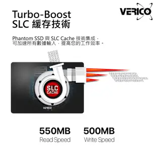 VERICO Phantom SSD 固態硬碟 240G 480G 960G 2.5吋 SATA3 高速SLC緩存