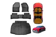 3D Floor Mats Boot Liner for Toyota CHR C-HR 2024-Onwards All Weather Heavy Duty Cargo Car Trunk Luggage Tray