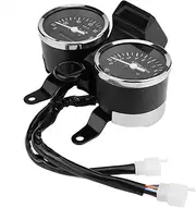 GPVPGHGRJ Led Motorcycle Modified Accessories Speedometer Odometer Tachometer Compatible with Suzuki Gn125 Speedometer