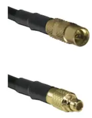 MMCX Male to MMCX Female Straight Extension 25 Feet Coax RF Cable ACI100