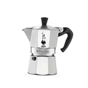 - Moka Express: Iconic Stovetop Espresso Maker, 12-Cup Pot Aluminum Silver