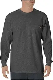 [Dickies] Big and Tall Men's Long Sleeve Heavyweight Crew Neck