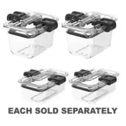 Prepara Interlocking Tough Container Set 2 Pieces Mini Unique Steaming Vents