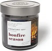 [Signature Soy] Lidded Bonfire Season Scented Candle, Large Jar