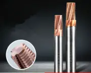 1pc NPT1/4-18 D=9.1mm Tungsten steel taper pipe thread milling cutter