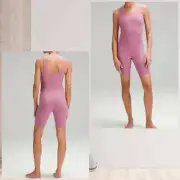 Lululemon Align Bodysuit 8" Velvet Dust size 4 NWT