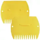 Multi-Functional Leaf Scoops - Adjustable Plastic Grabbers for Lawn & Garden Use