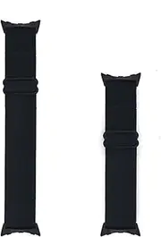 [Grestun] Adjustable Elastic Wrist Band/Ankle Band for Compatible with Google Pixel Watch, Stretchy Band for Men and Women (Black)