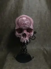 Hail Hydra Carved Real Human Skull RESIN REPLICA by Zane Wylie - Captain America