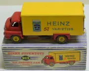 DINKY #923 BIG BEDFORD VAN HEINZ W/ BAKED BEAN CAN, NEAR MINT, EXC ORIGINAL BOX!