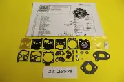Homelite Chainsaw 290 340 Carburetor Walbro WT72 Carb Kit