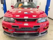 Carbon Fiber Nismo 400R Style Front Lip Splitter FOR Nissan Skyline R33 GTR