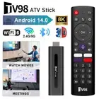Smart TV Stick 8K Ultra HD Android 14 WiFi 6 Voice Remote Streaming Media Player