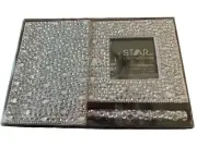 STAR by Julien Macdonald Debenhams Frame Notepad Pen Set New Rhinestones Silver