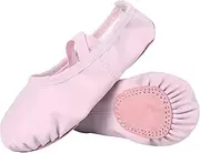 [Dynadans] PU Leather Ballet Shoes/Ballet Slippers/Dance Shoes (Toddler/Little/Big Kid/Women)