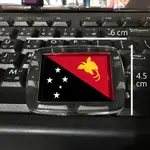 巴布亞紐幾內亞 國旗 磁鐵 吸鐵 PAPUA NEW GUINEA