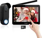 Wireless Video Doorbell Intercom System Battery Operated, 1080P Video Doorbell C