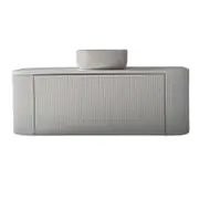 Rick McLean's Bathware 1200mm Fluted White Vanity Unit