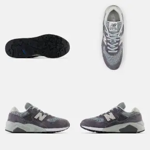 【NEW BALANCE】休閒鞋 580 男鞋 女鞋 磁石灰 鉛灰 麂皮 復古 NB 紐巴倫(MT580ADB-D)